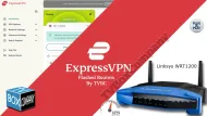 LINKSYS WRT1200AC EXPRESSVPN FLASHED ROUTER NEW